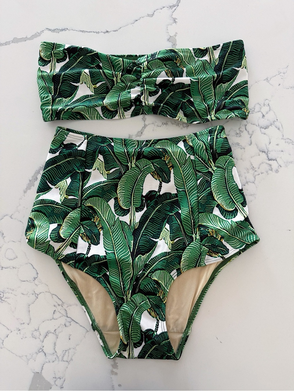 Poprageous 2-Piece Bandeau Bikini Set, Size Small 🌴